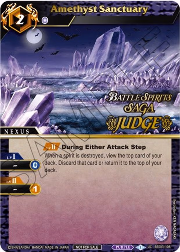 Amethyst Sanctuary (Judge Pack Vol. 3)