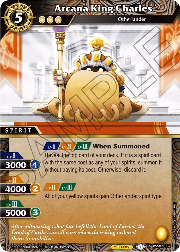 Arcana King Charles