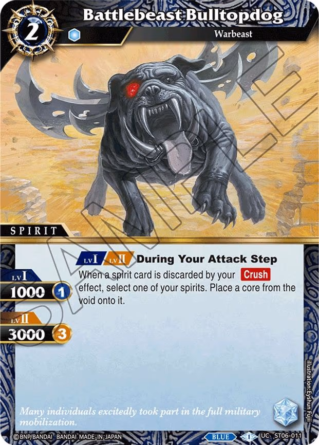 Battlebeast Bulltopdog - Uncommon (ST06-011)