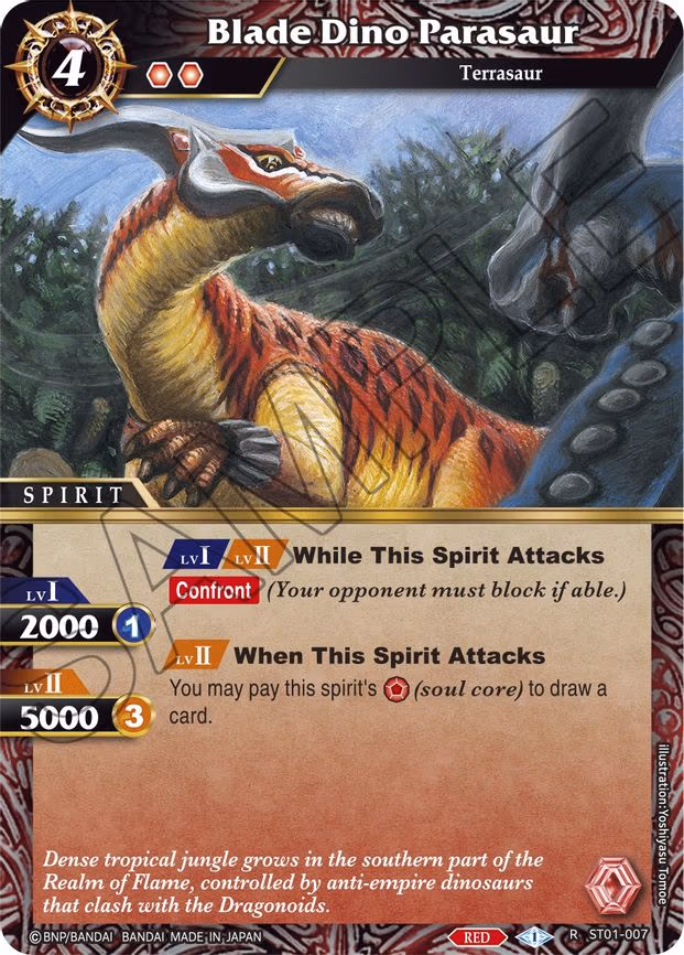 Blade Dino Parasaur