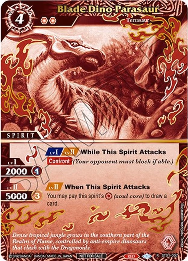 Blade Dino Parasaur