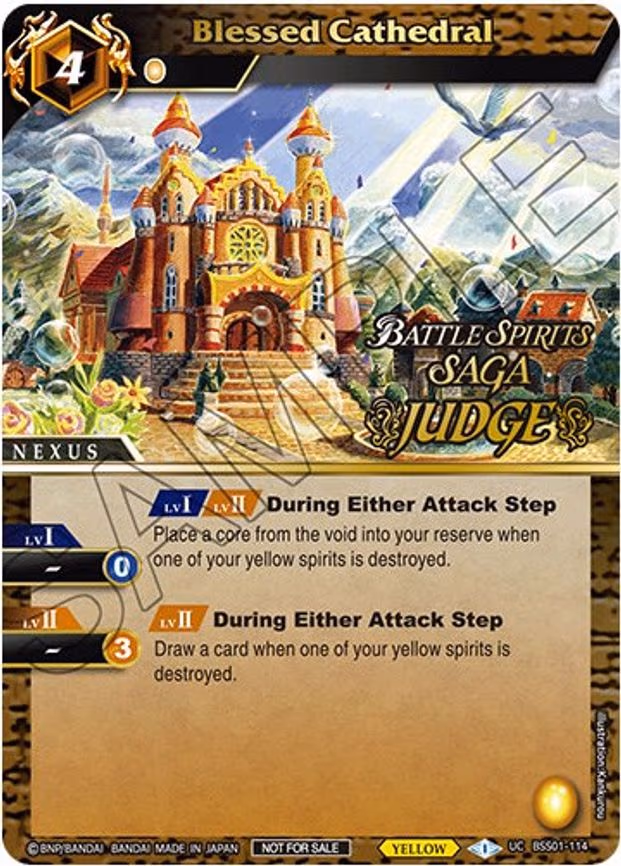 Blessed Cathedral (Judge Pack Vol. 1) - Promo (BSS01-114)