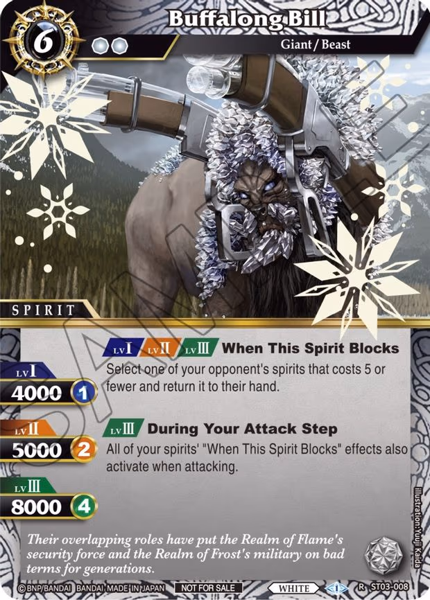 Buffalong Bill (Event Pack Vol. 1) - Rare (ST03-008)