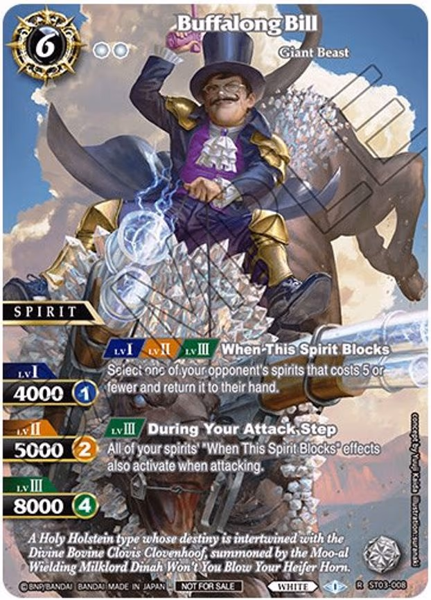Buffalong Bill (June Influencer Collaboration) - Promo (ST03-008)