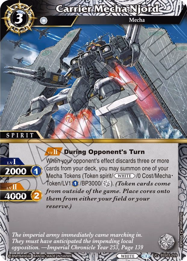Carrier Mecha Njord