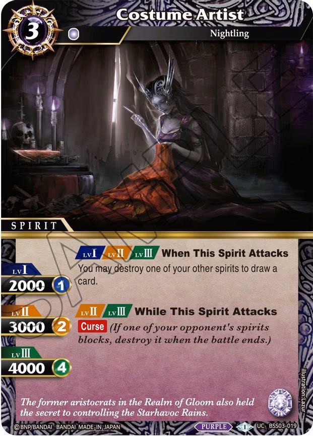 Costume Artist - Uncommon (BSS03-019)