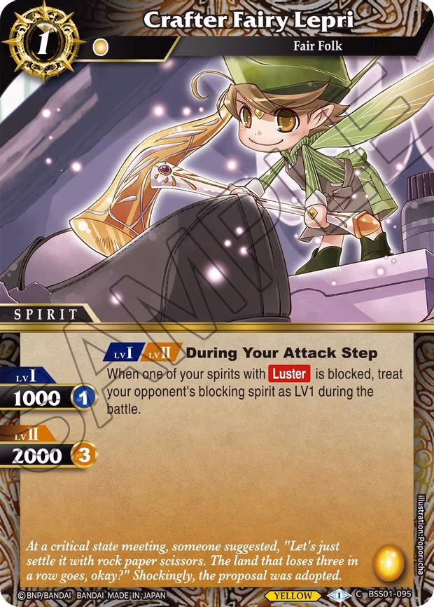 Crafter Fairy Lepri - Common (BSS01-095)