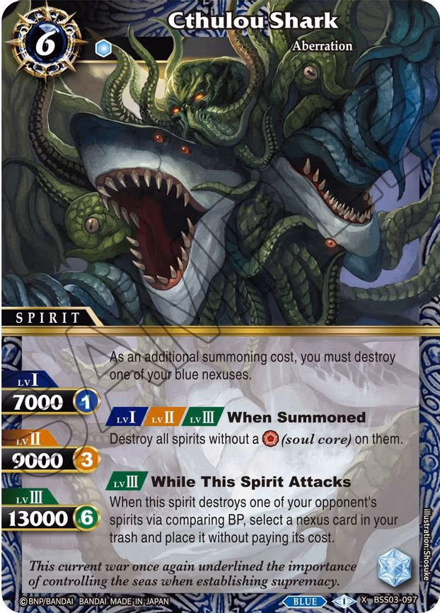 Cthulou Shark - X Rare (BSS03-097)