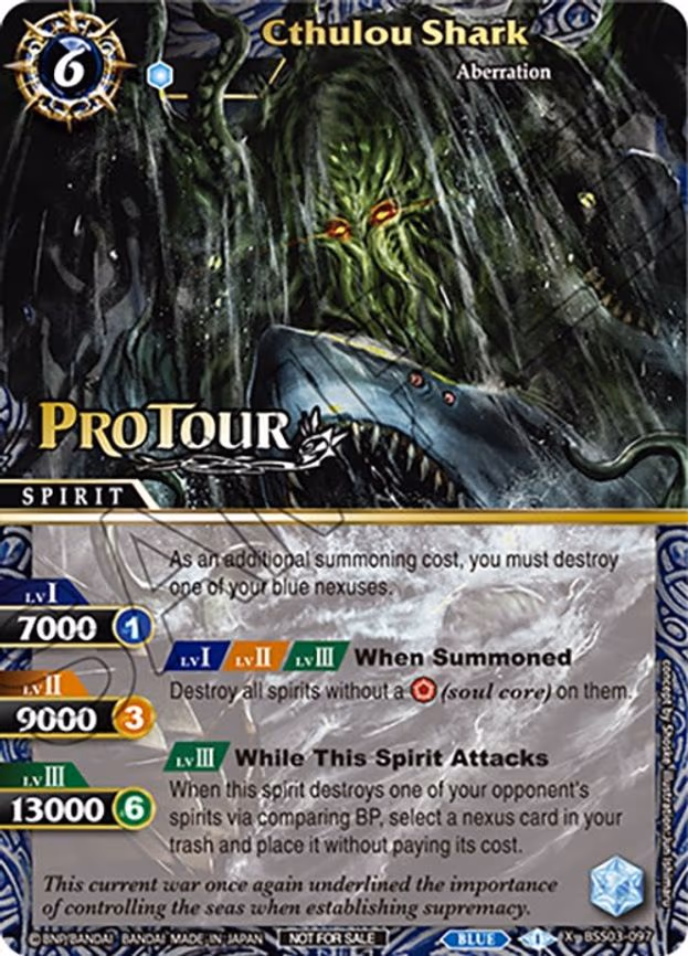 Cthulou Shark - X Rare (BSS03-097)