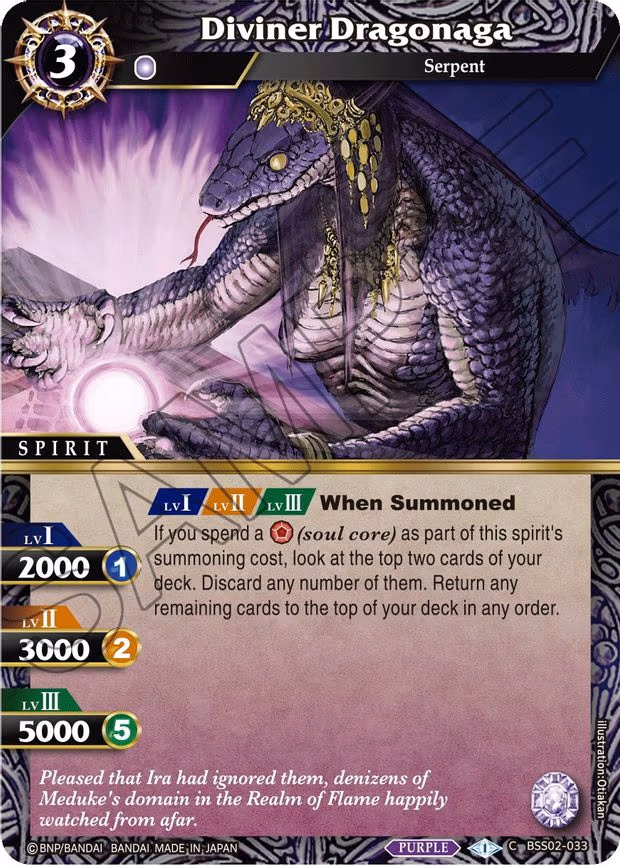 Diviner Dragonaga - Common (BSS02-033)
