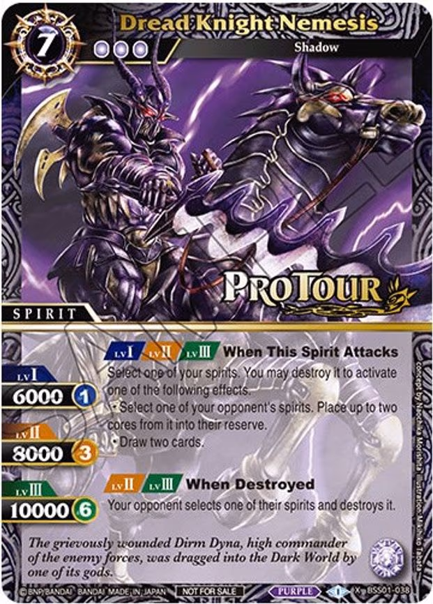 Dread Knight Nemesis - Promo (BSS01-038)