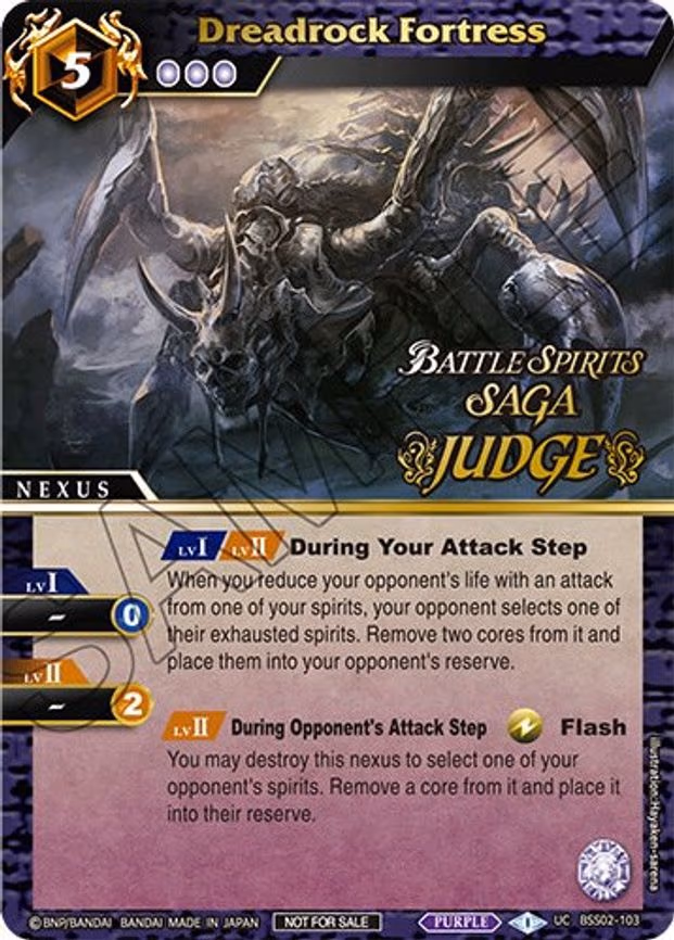Dreadrock Fortress (Judge Pack Vol. 2) - Promo (BSS02-103)