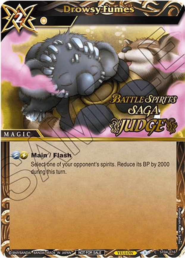 Drowsy Fumes (Judge Pack Vol. 1) - Promo (ST04-016)