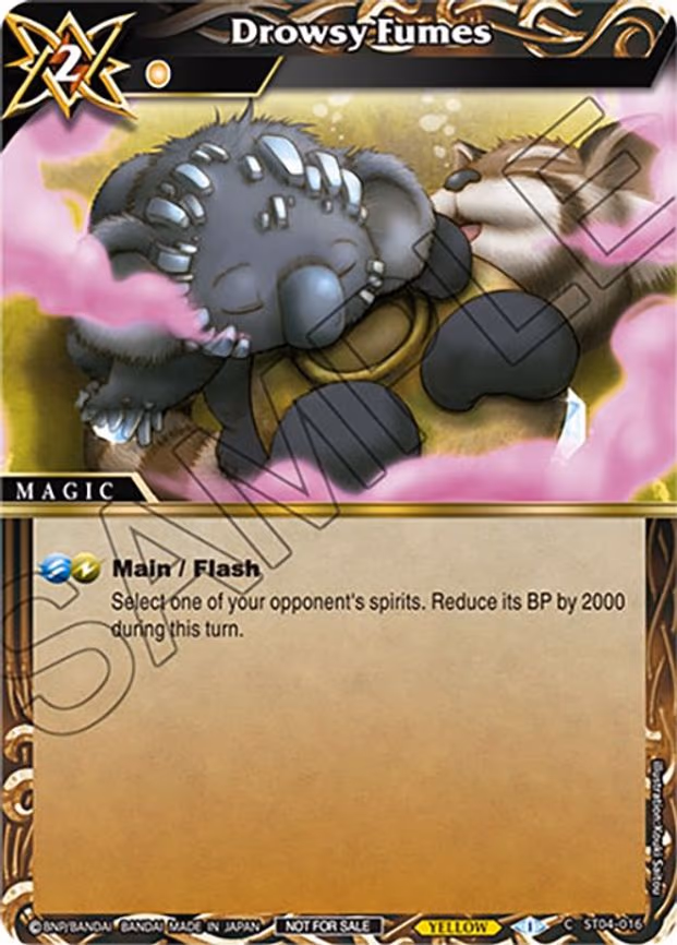 Drowsy Fumes (Sealed Event Promotion Pack) - Common (ST04-016)