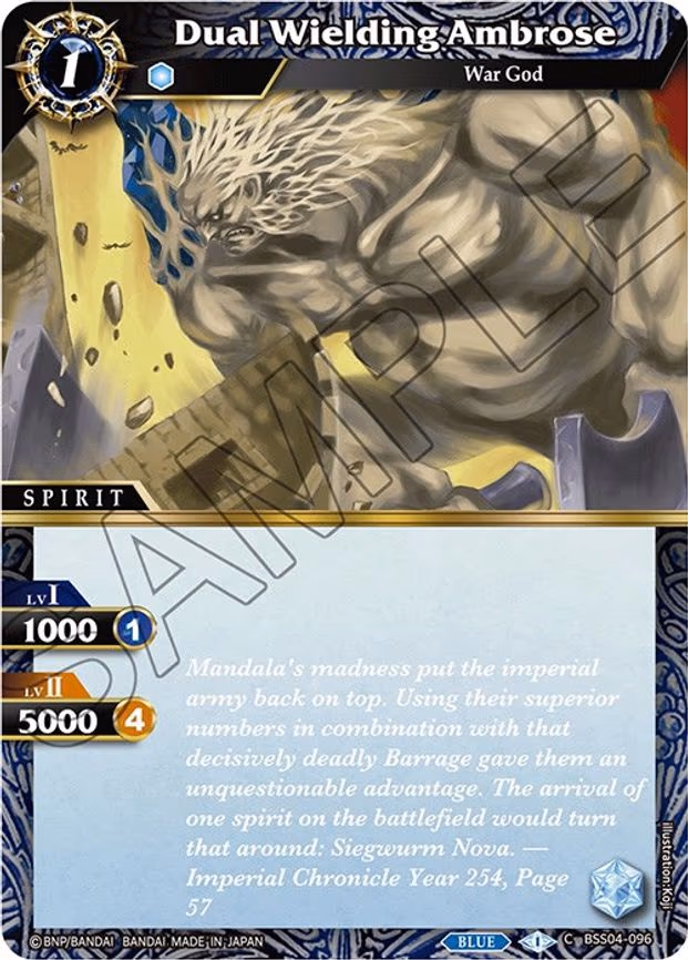 Dual Wielding Ambrose - Common (BSS04-096)