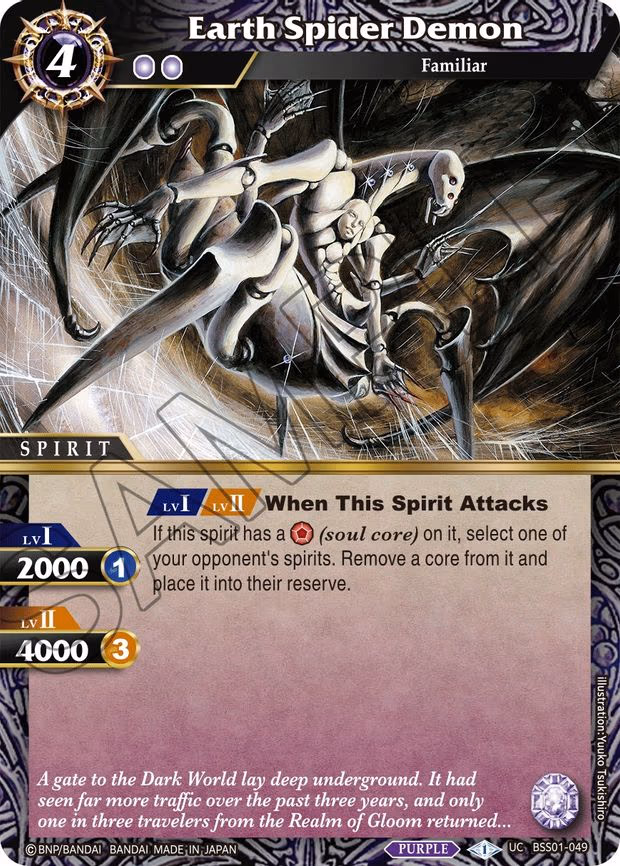 Earth Spider Demon - Uncommon (BSS01-049)