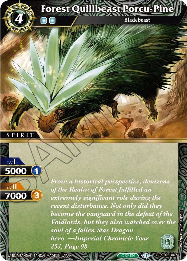 Forest Quillbeast Porcu-Pine
