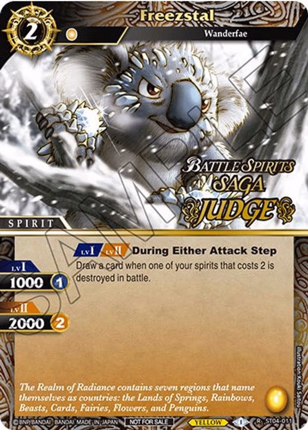 Freezstal (Judge Pack Vol. 1) - Promo (ST04-011)