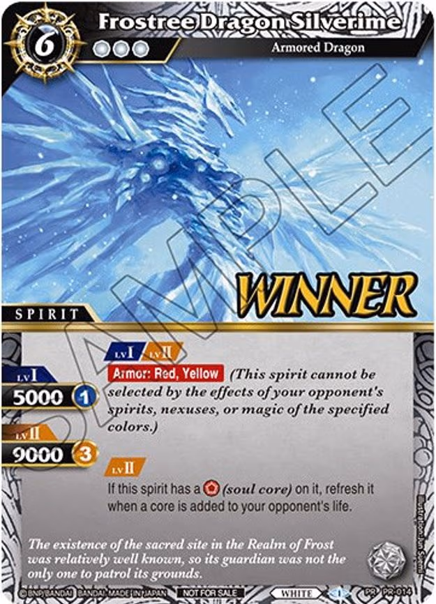 Frostree Dragon Silverime (Winner) - Promo (PR-014)