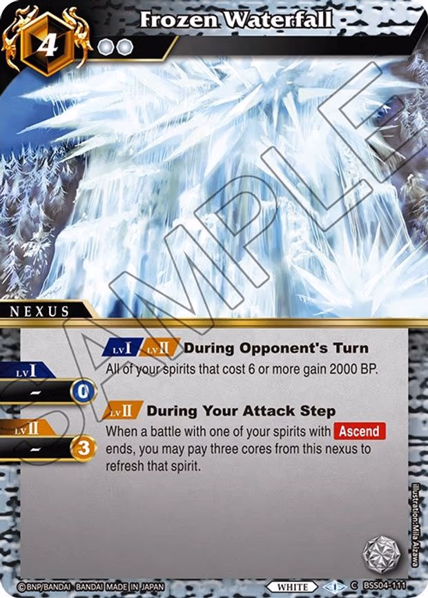 Frozen Waterfall - Common (BSS04-111)