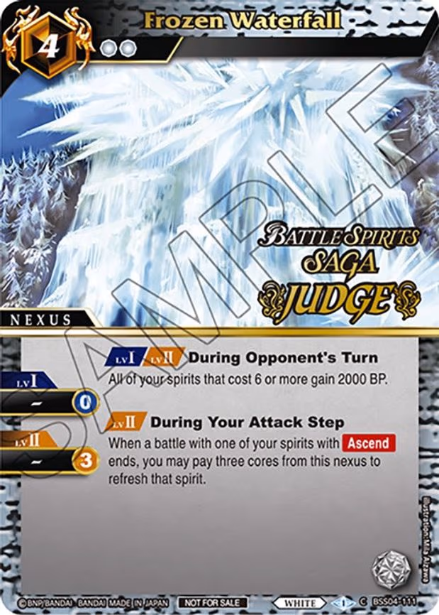 Frozen Waterfall (Judge Pack 2024 Vol. 1) - Common (BSS04-111)