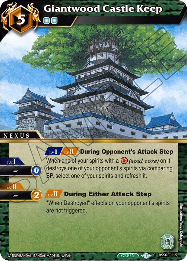 Giantwood Castle Keep - Common (BSS02-115)