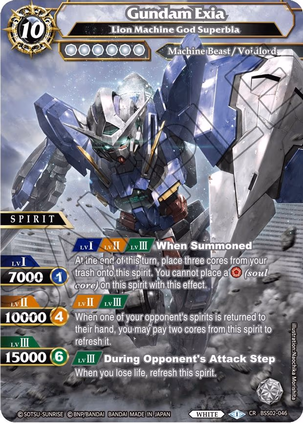 Gundam Exia - Lion Machine God Superbia
