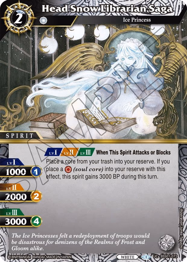 Head Snow Librarian Saga - Uncommon (BSS01-072)