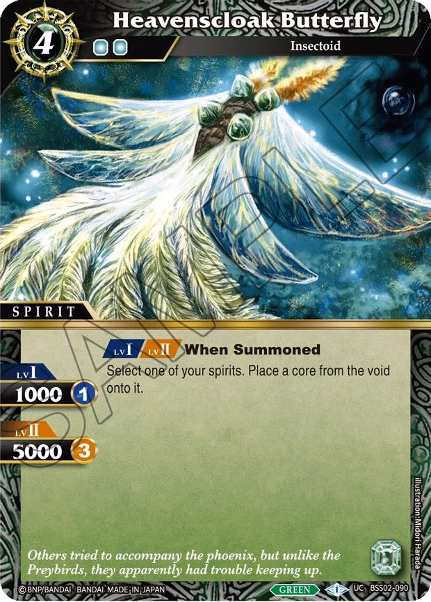 Heavenscloak Butterfly - Uncommon (BSS02-090)