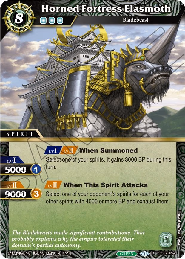 Horned Fortress Elasmoth - Rare (BSS02-094)