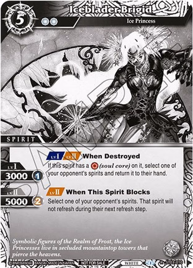 Iceblader Brigid (Event Pack Vol. 2) - Promo (ST03-010)