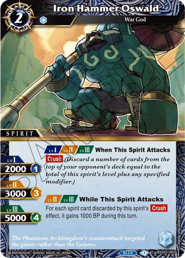 Iron Hammer Oswald - Common (BSS03-085)