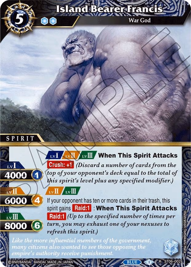 Island Bearer Francis - Rare (ST06-002)