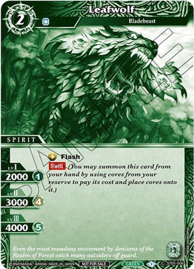 Leafwolf (Event Pack Vol. 2) - Promo (ST05-006)