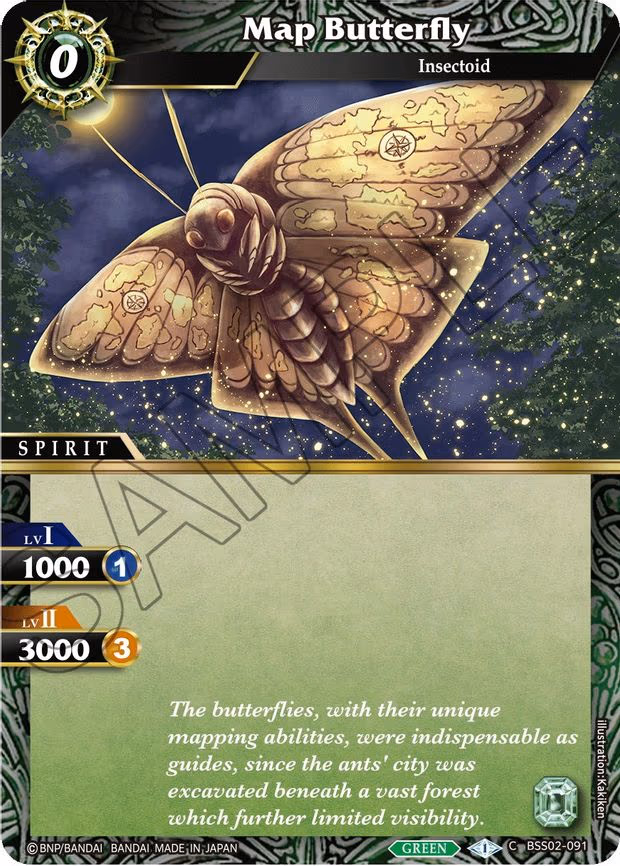 Map Butterfly - Common (BSS02-091)