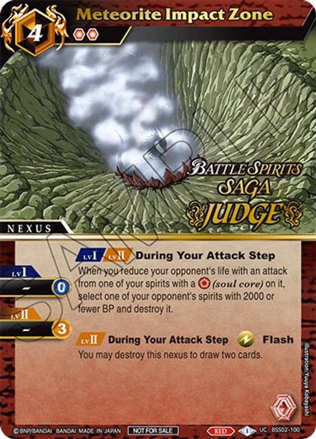 Meteorite Impact Zone (Judge Pack Vol. 2) - Promo (BSS02-100)