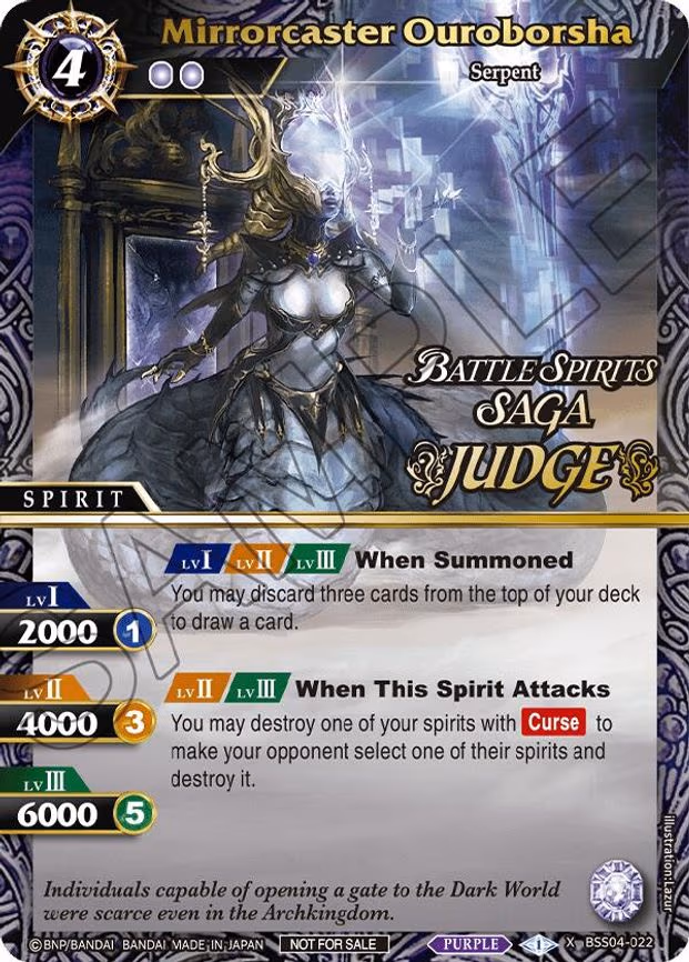 Mirrorcaster Ouroborsha (Judge Pack 2024 Vol. 1) - X Rare (BSS04-022)