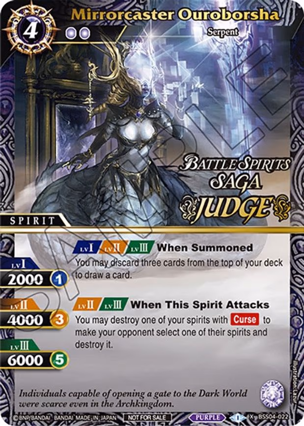 Mirrorcaster Ouroborsha (Judge Pack Vol. 4) - X Rare (BSS04-022)