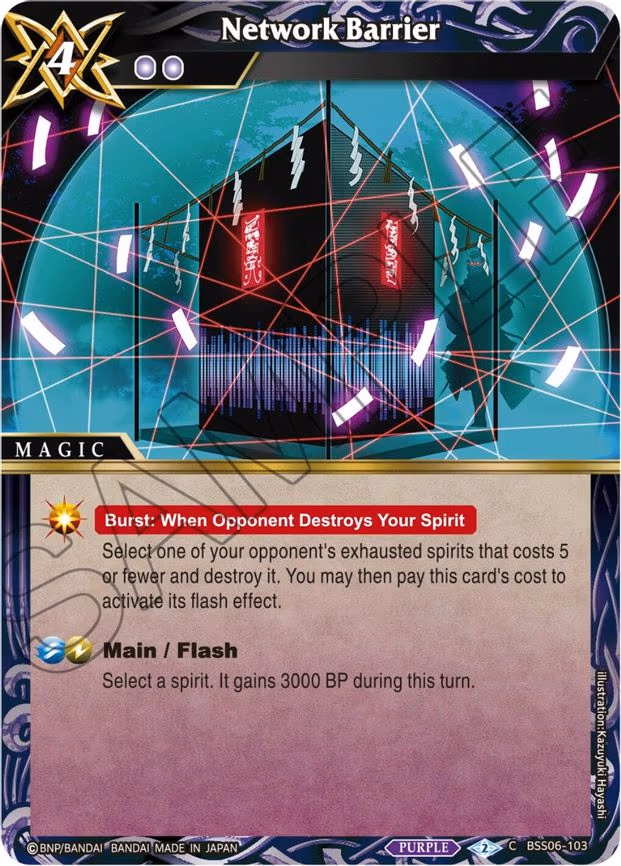 Network Barrier - Common (BSS06-103)