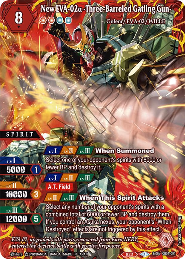 New EVA-02a -Three-Barreled Gatling Gun