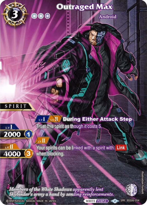 Outraged Max - Special Rare (BSS06-054)