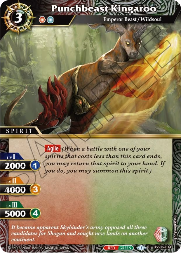 Punchbeast Kingaroo - Common (BSS06-014)