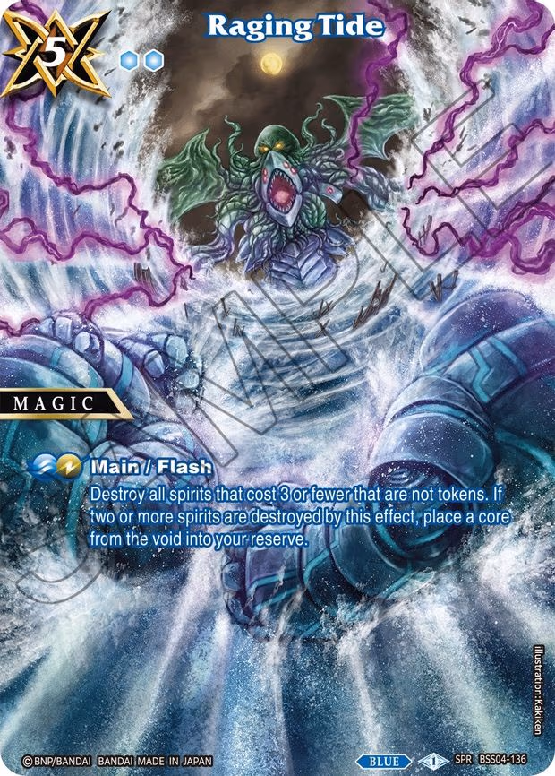Raging Tide - Special Rare (BSS04-136)