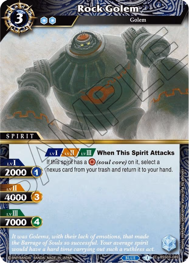 Rock Golem - Common (BSS03-089)