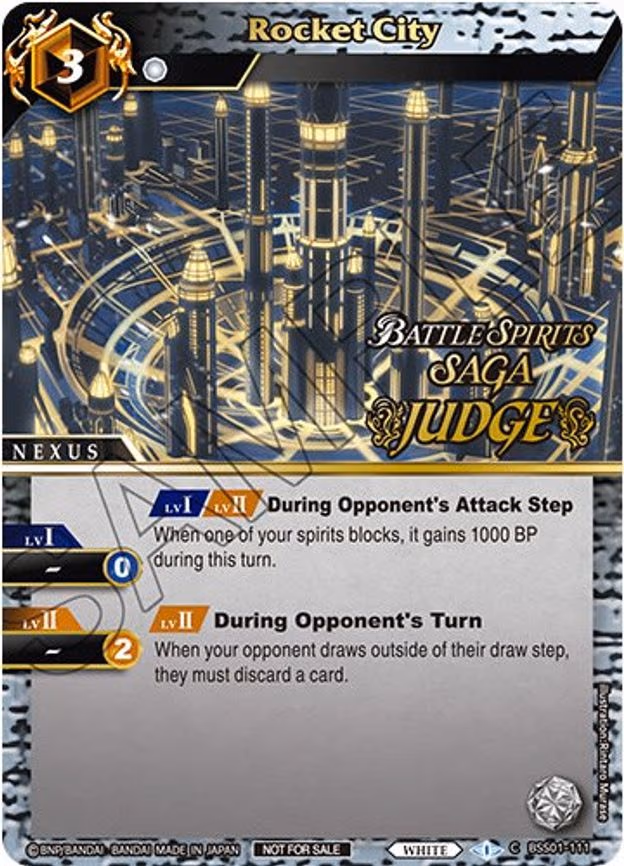 Rocket City (Judge Pack Vol. 1) - Promo (BSS01-111)