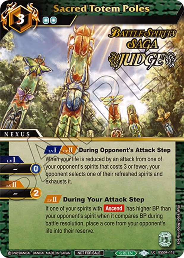 Sacred Totem Poles (Judge Pack 2024 Vol. 1) - Uncommon (BSS04-113)