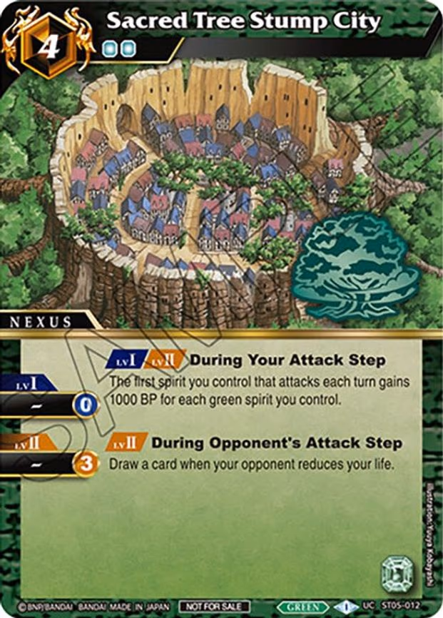Sacred Tree Stump City (Event Pack Vol. 3) - Uncommon (ST05-012)