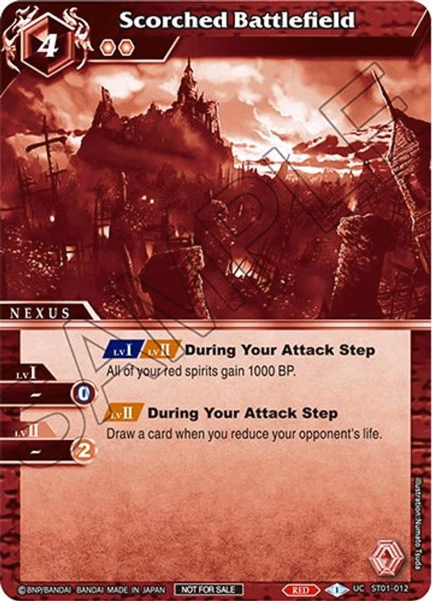 Scorched Battlefield (Event Pack Vol. 2) - Promo (ST01-012)