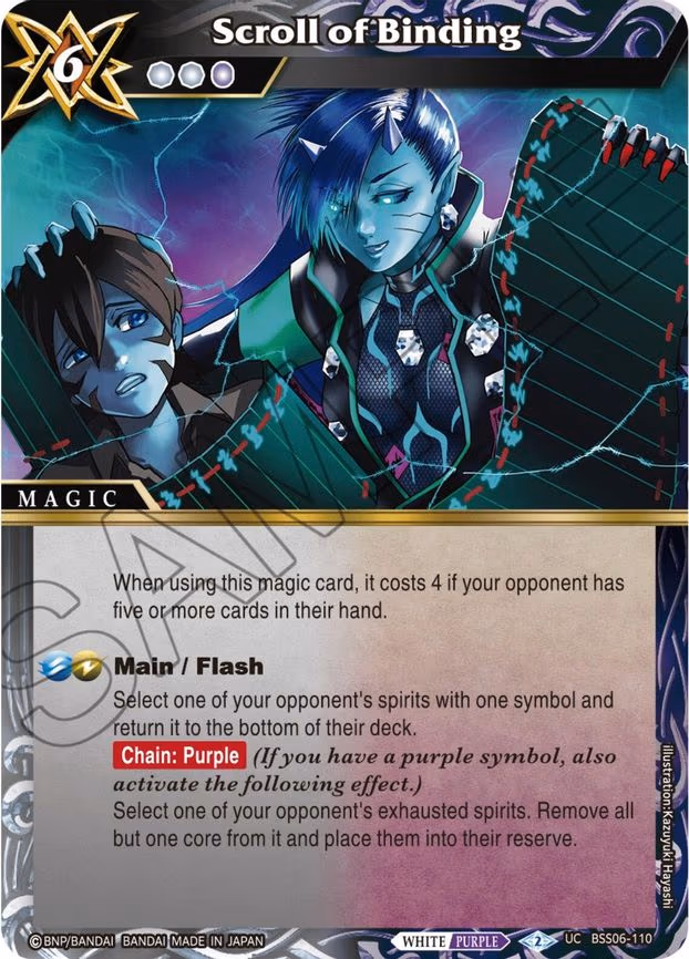 Scroll of Binding - Uncommon (BSS06-110)