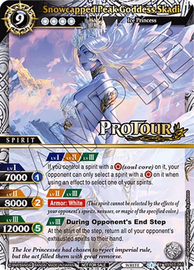 Snowcapped Peak Goddess Skadi - X Rare (BSS03-061)